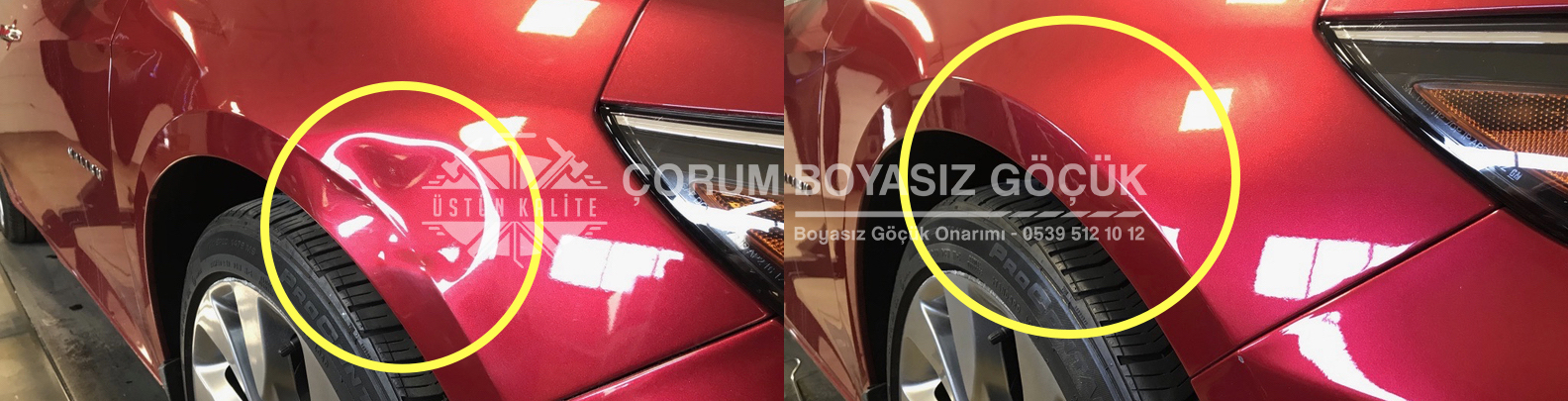 dolu hasarı giderme