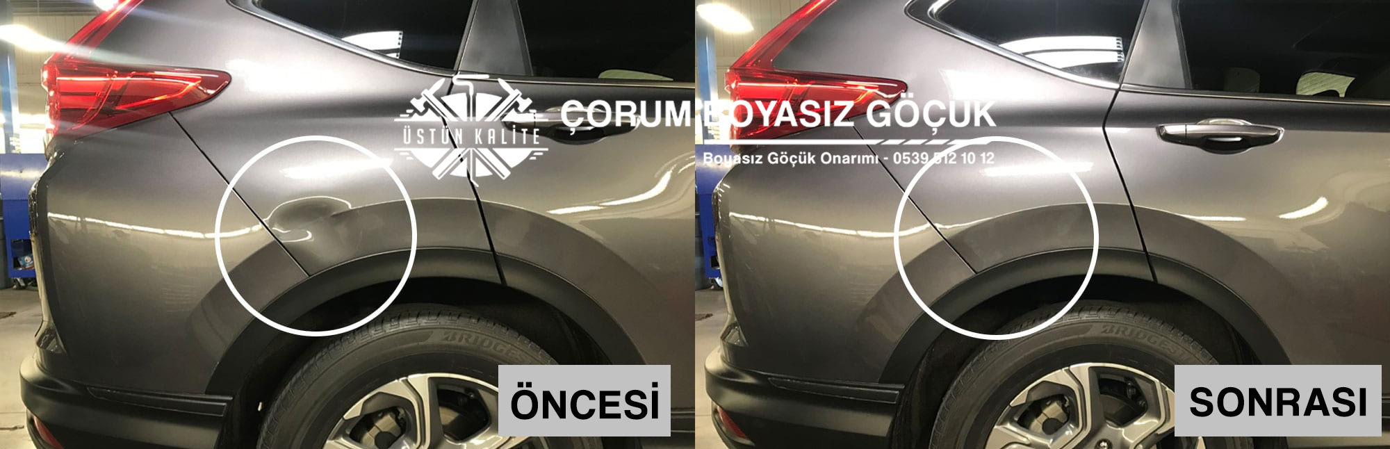 çorum boyasız göçük