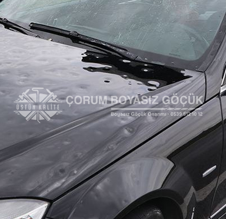 Çorum Dolu Yağışı
