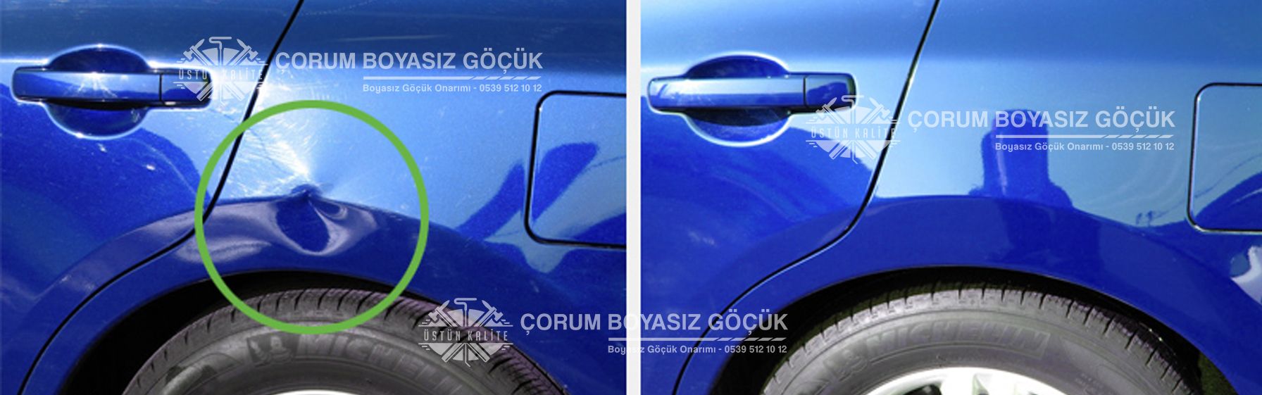 çorum boyasız göçük